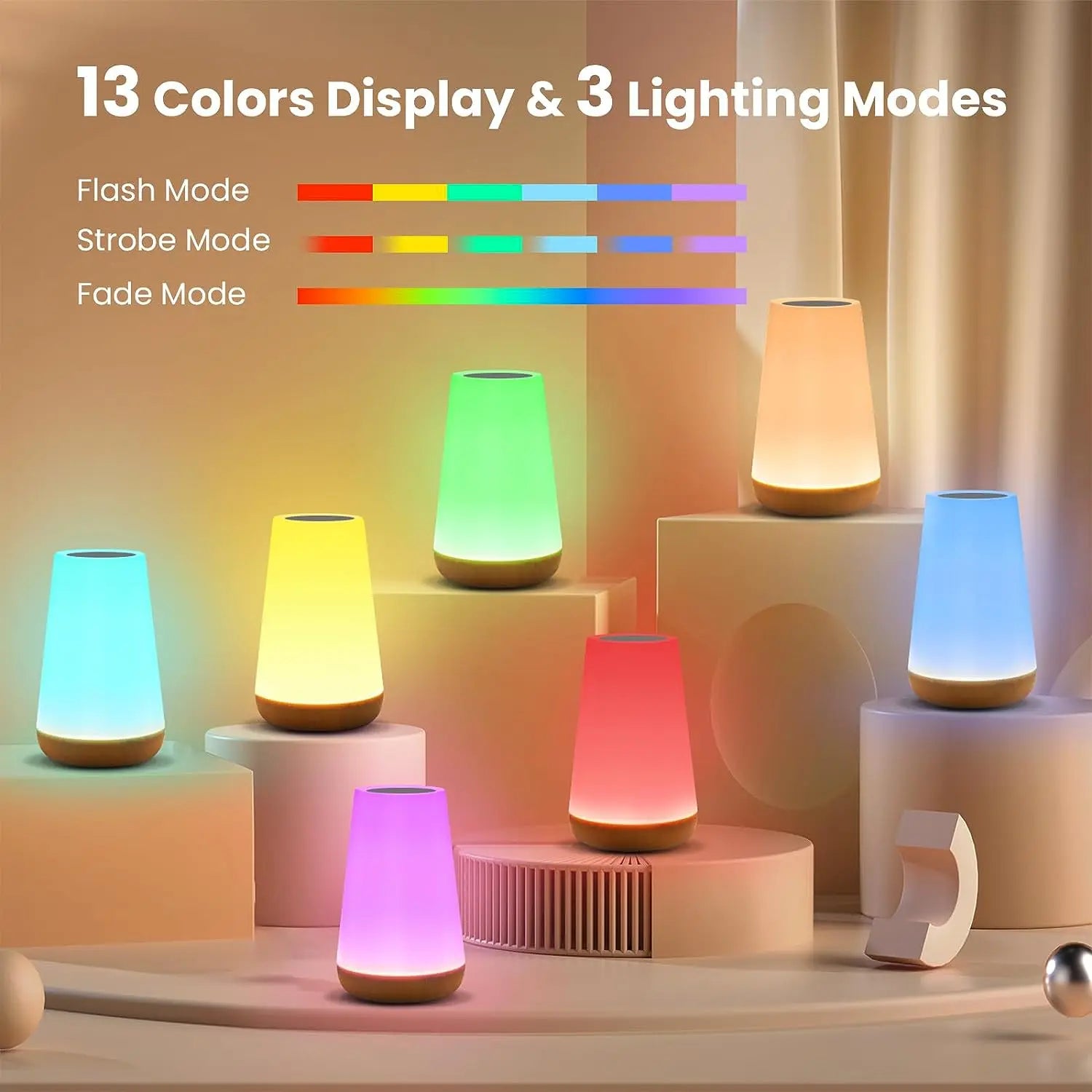 Colorful Dream Touch Lamp