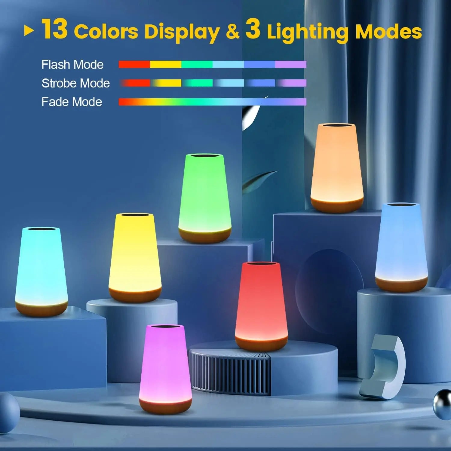 Colorful Dream Touch Lamp