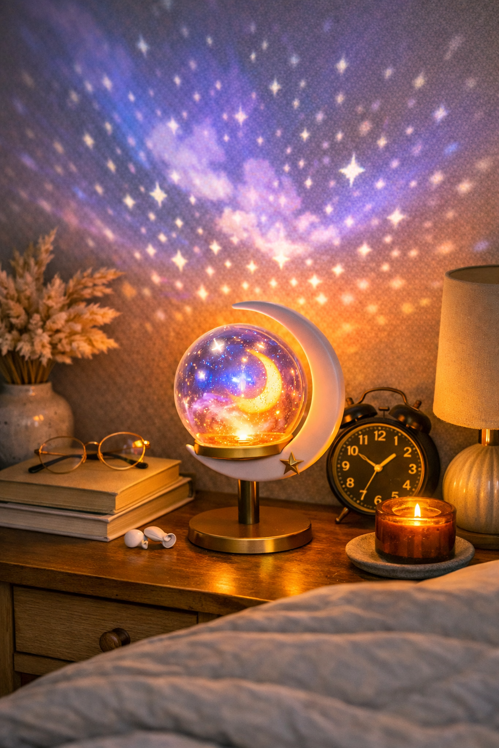 Astronaut Galaxy Star Projector – Aesthetic Nebula Ambient Room Light